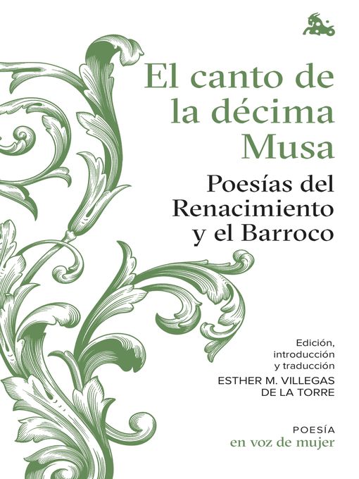 Title details for El canto de la décima Musa. Poesías del Renacimiento y el Barroco by AA. VV. - Available